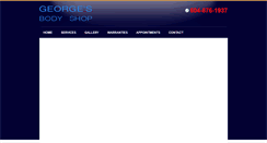 Desktop Screenshot of georgesbodyshop.ca